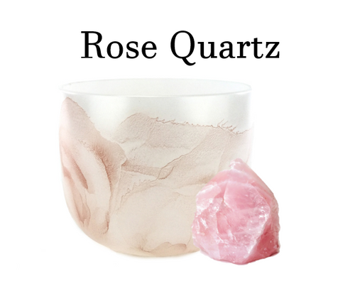 Rose Quartz Singing Bowls